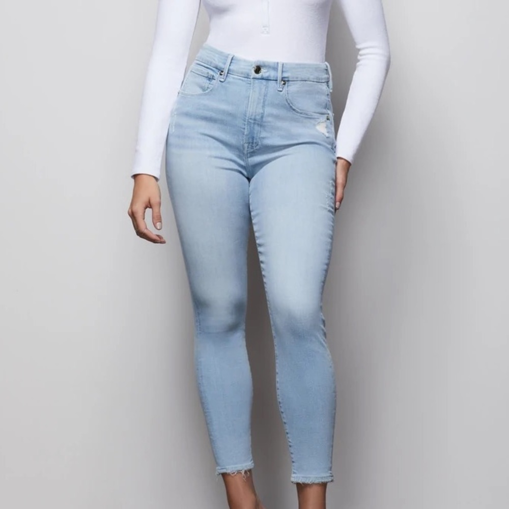 Good American - Good Waist Crop Jean (Size 18) - BRAND NEW